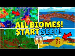 Best Pe Seeds With All Biomes In Minecraft Creative Pavan Creative Pavan