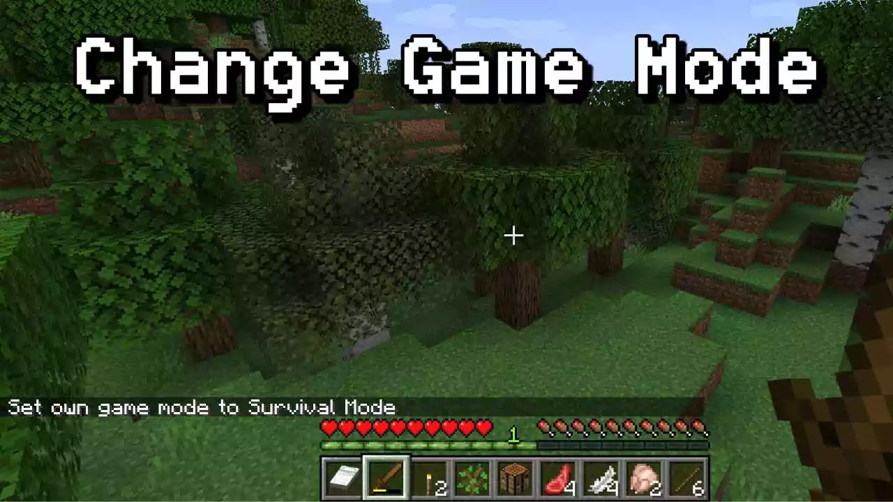 How To Change Game Mode In Minecraft Creative Pavan