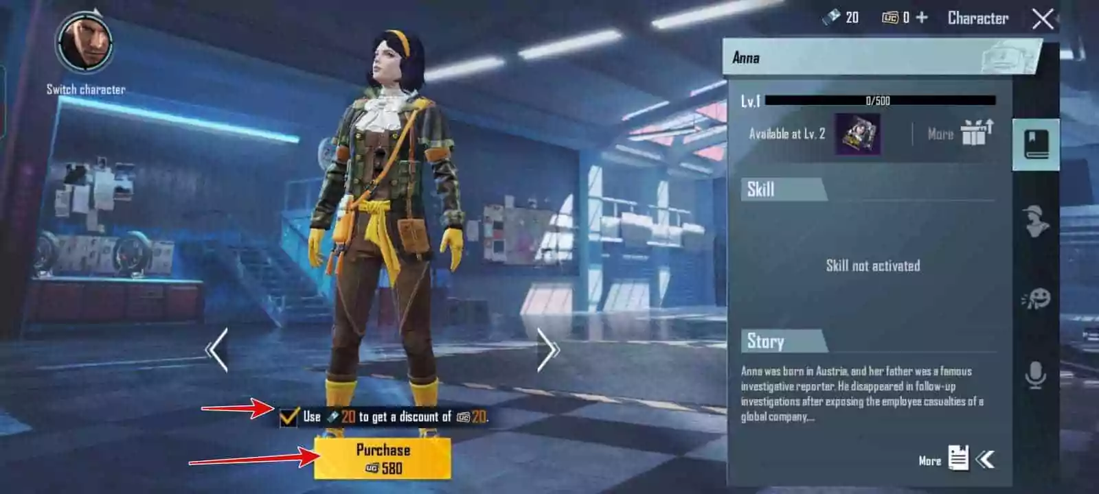 Use the arrow to change character > Click Purchase”></li>



<li>If you have sufficient Voucher, the chosen character will be unlocked</li>
</ol>



<p>This is how one can unlock and get free characters in BGMI as well as PUBG Mobile. You can look for more events like this and some of the free characters by using this character’s voucher card. In case you have any issues, please let us know in the below comments. </p>
<!-- AI CONTENT END 1 -->
		</div>

		<div class=