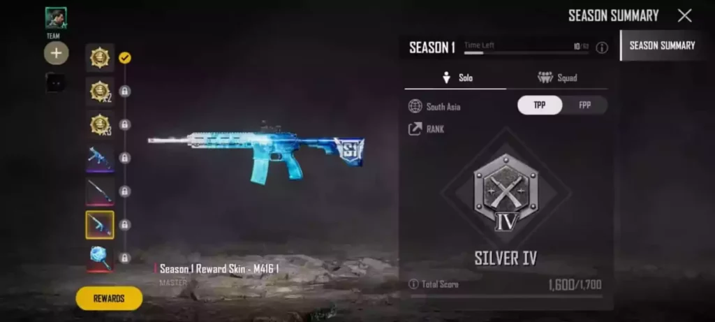 Season 1 Master Tier Reward