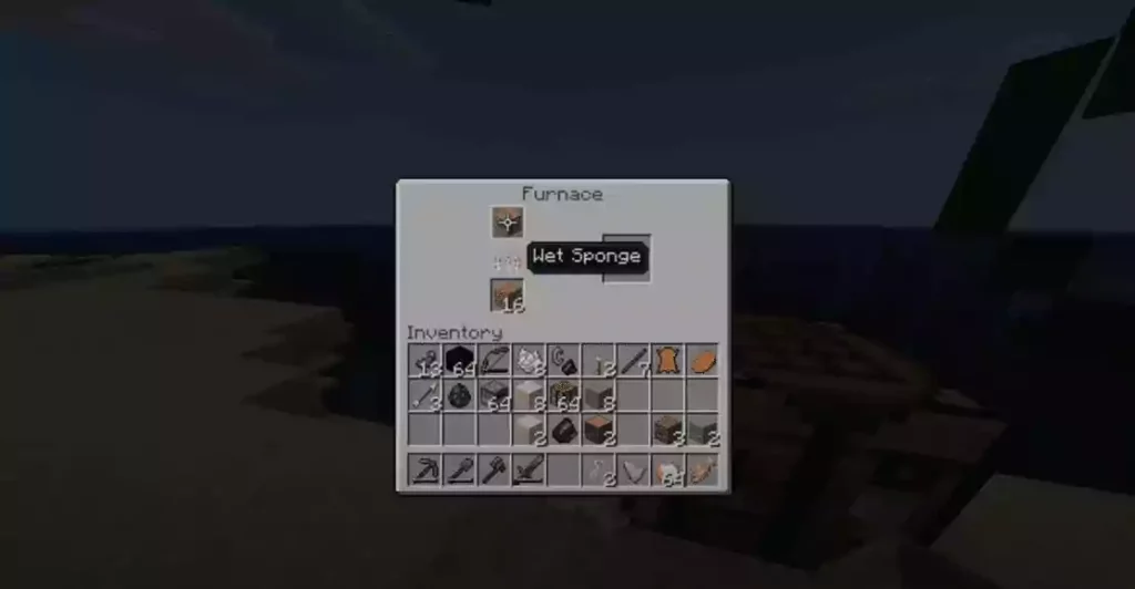 Add fuel (coal/wood planks) to furnace