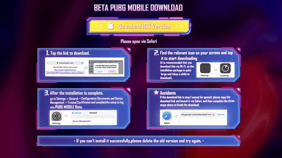pubg beta iOS