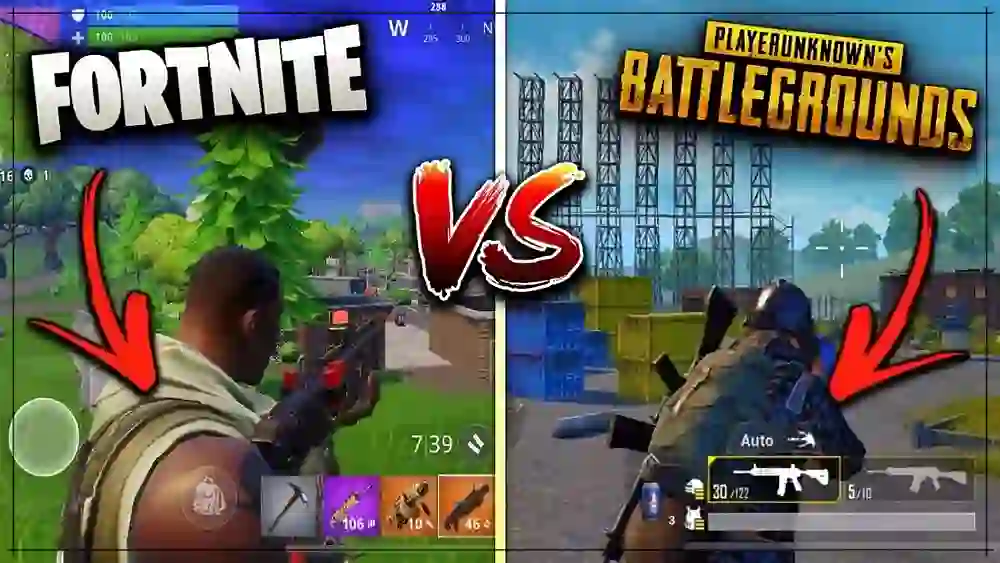 fortnite vs pubg