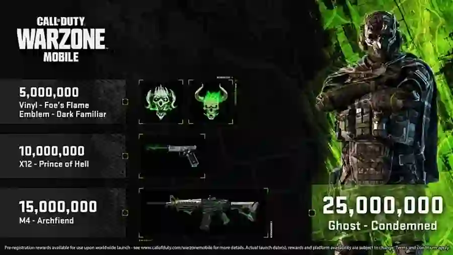 Deals for Call of Duty Warzone Mobile