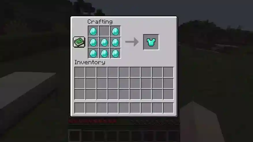 arrange-diamond-chestplate-recipe