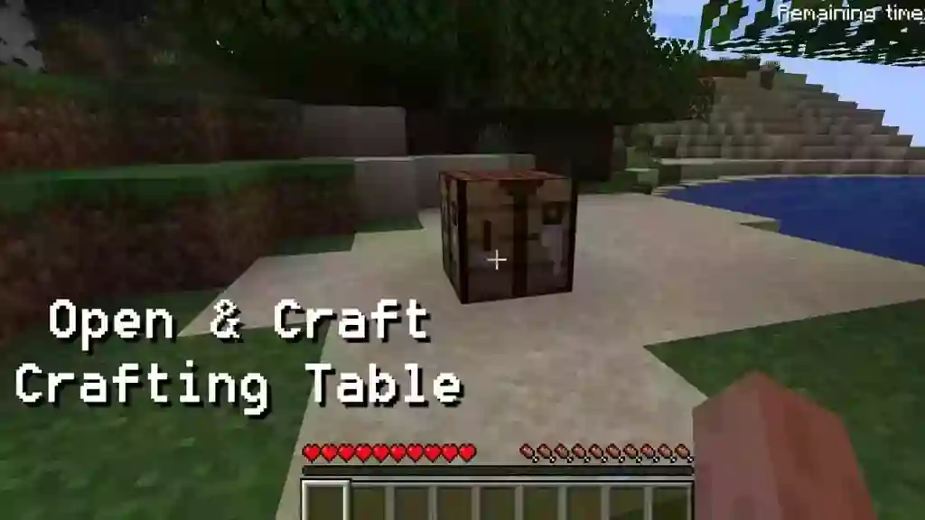how-to-craft-and-open-crafting-table-in-minecraft