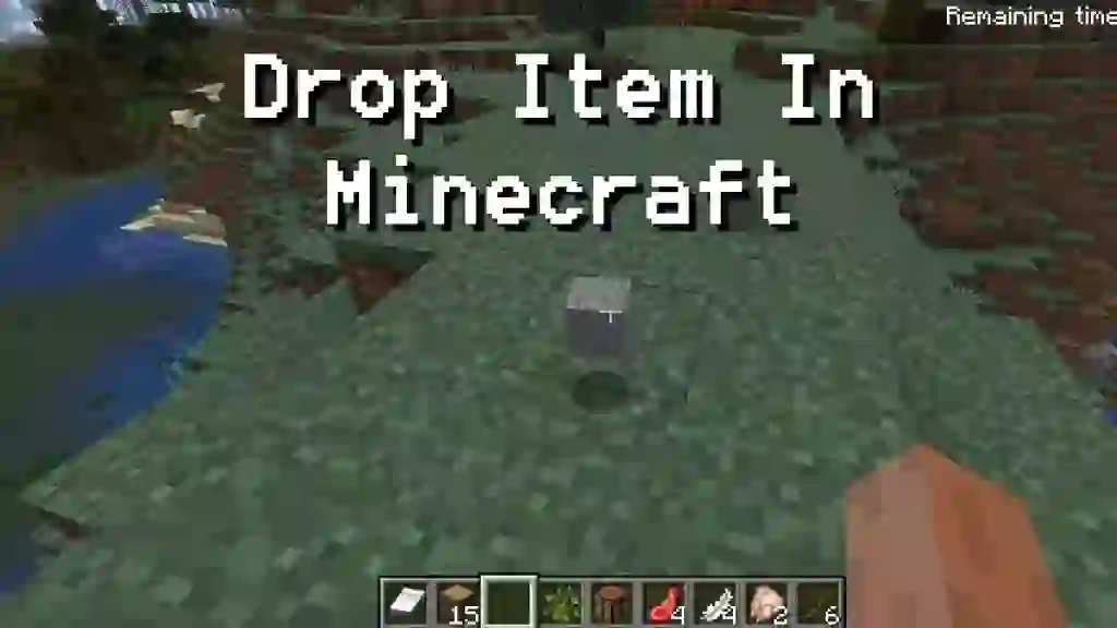 how-to-drop-an-item-in-minecraft