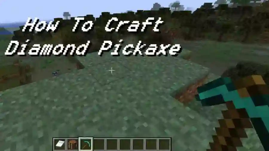 how-to-make-a-diamond-pickaxe-in
