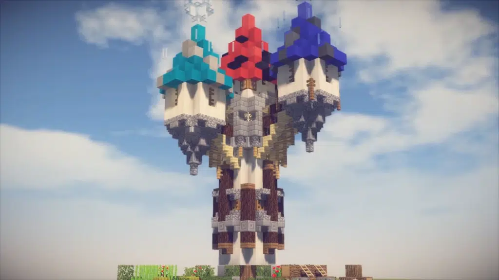 One Chunk Wizard Tower