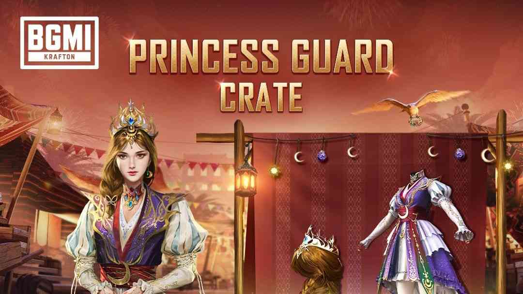 BGMI Reveals Princess Guard Crate