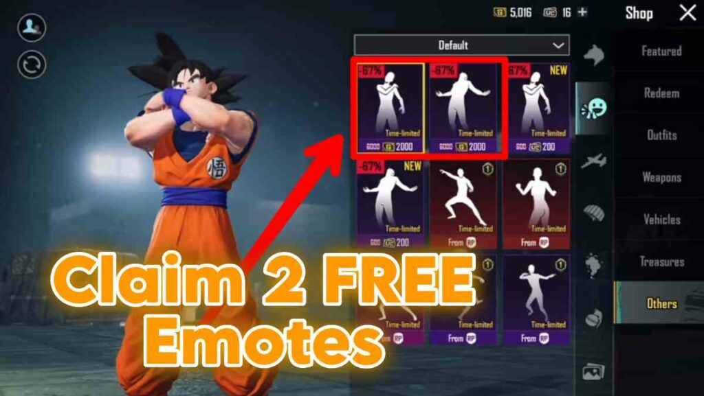 Limited Time Offer: Claim 2 FREE Emotes in PUBG Mobile