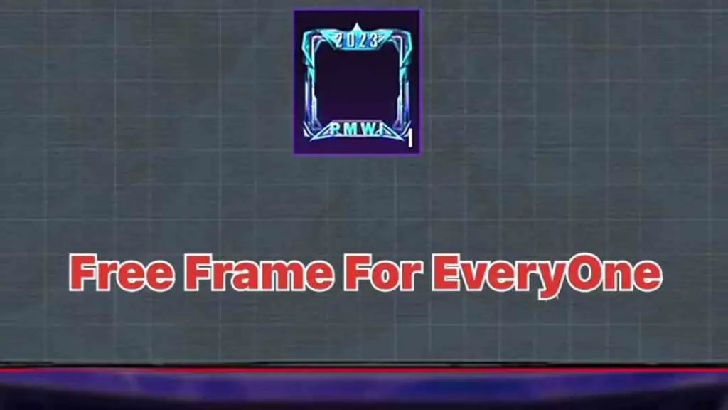Get FREE Exclusive Frame in PUBG Mobile - Absolutely Free