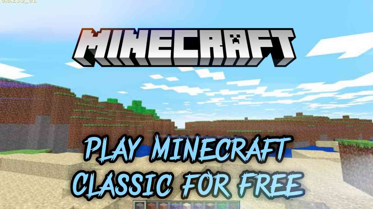 MINECRAFT CLASSIC - Play Online for Free!