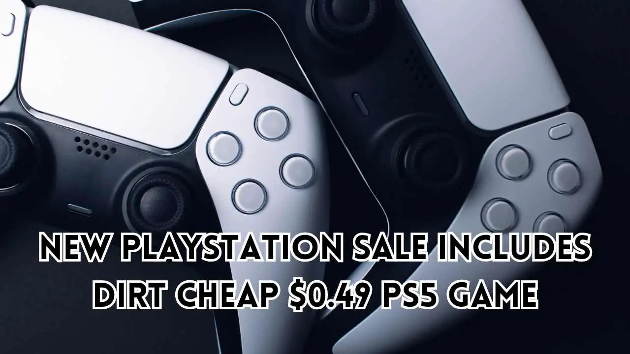 New PlayStation Sale Includes Dirt Cheap $0.49 PS5 Game