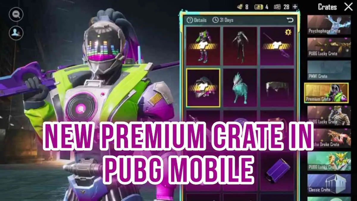 New Premium Crate in PUBG Mobile - Free Upgrade AWM Skin