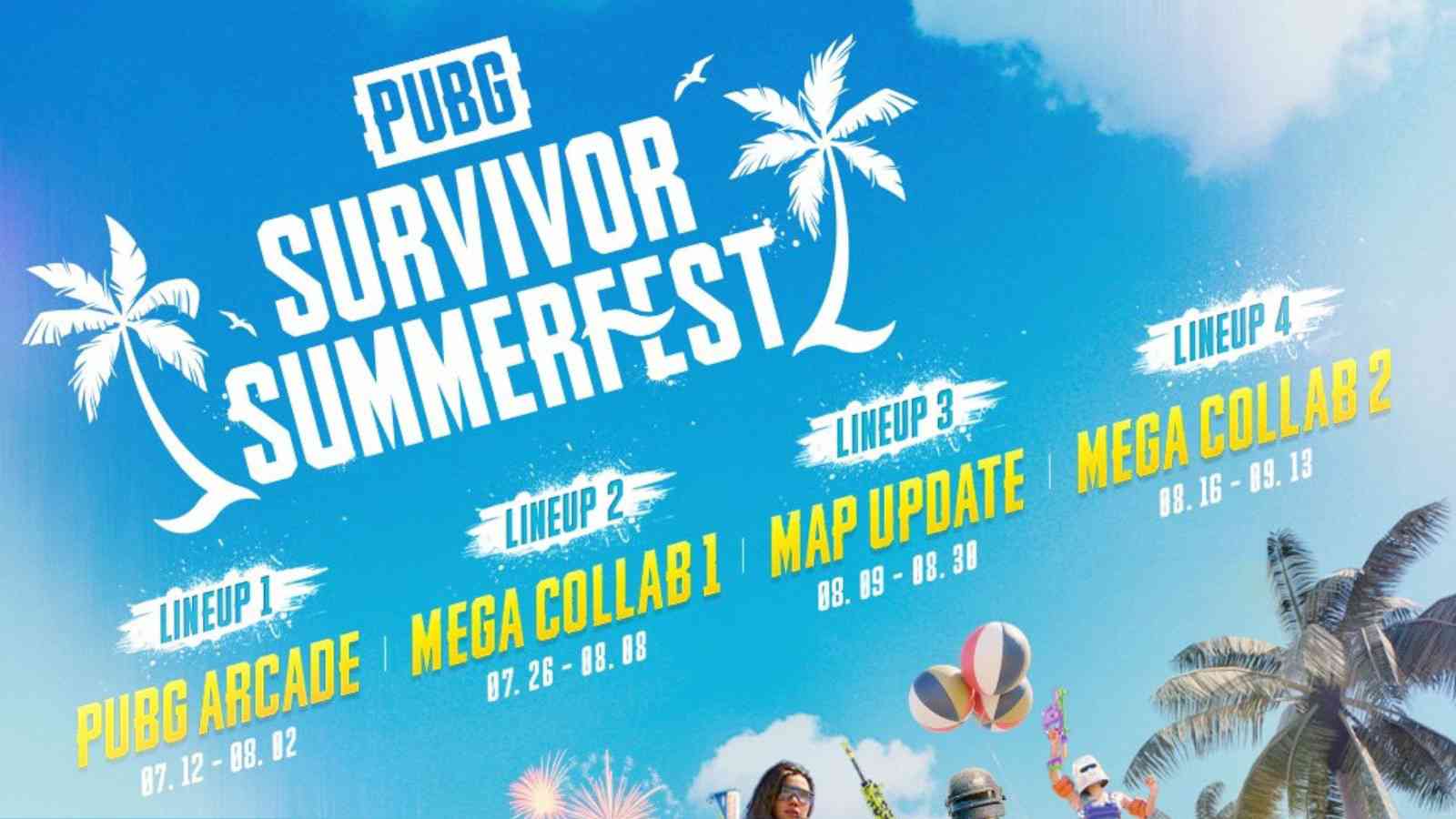 PUBG Survivor Summerfest Event Has Arrived With Mega Lineup