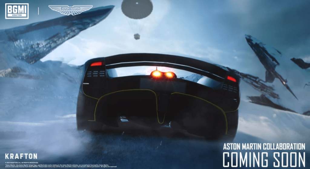 BGMI x Aston Martin collaboration is coming soon