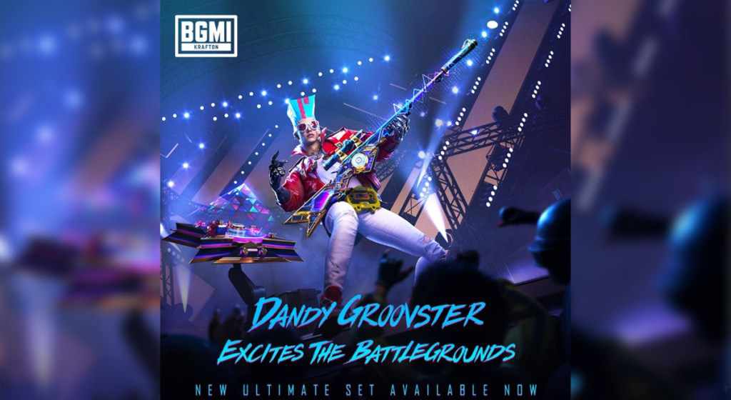 BGMI introduces a brand new Dandy Groovstar ultimate set, get it now