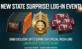 New State Mobile brings Surprise login event for players, Get rewards