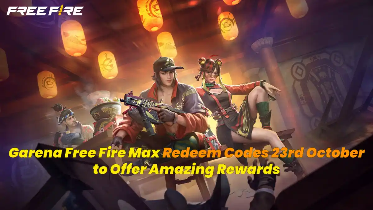 Garena Free Fire Max Redeem Codes 23rd October to Offer Amazing Rewards