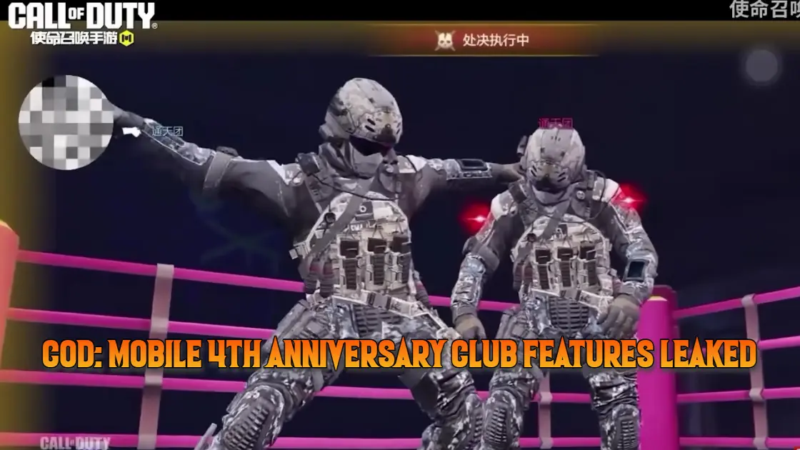 COD: Mobile 4th Anniversary Club Features Leaked