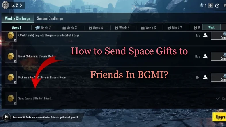 How to Send Space Gifts to Friends In BGMI?