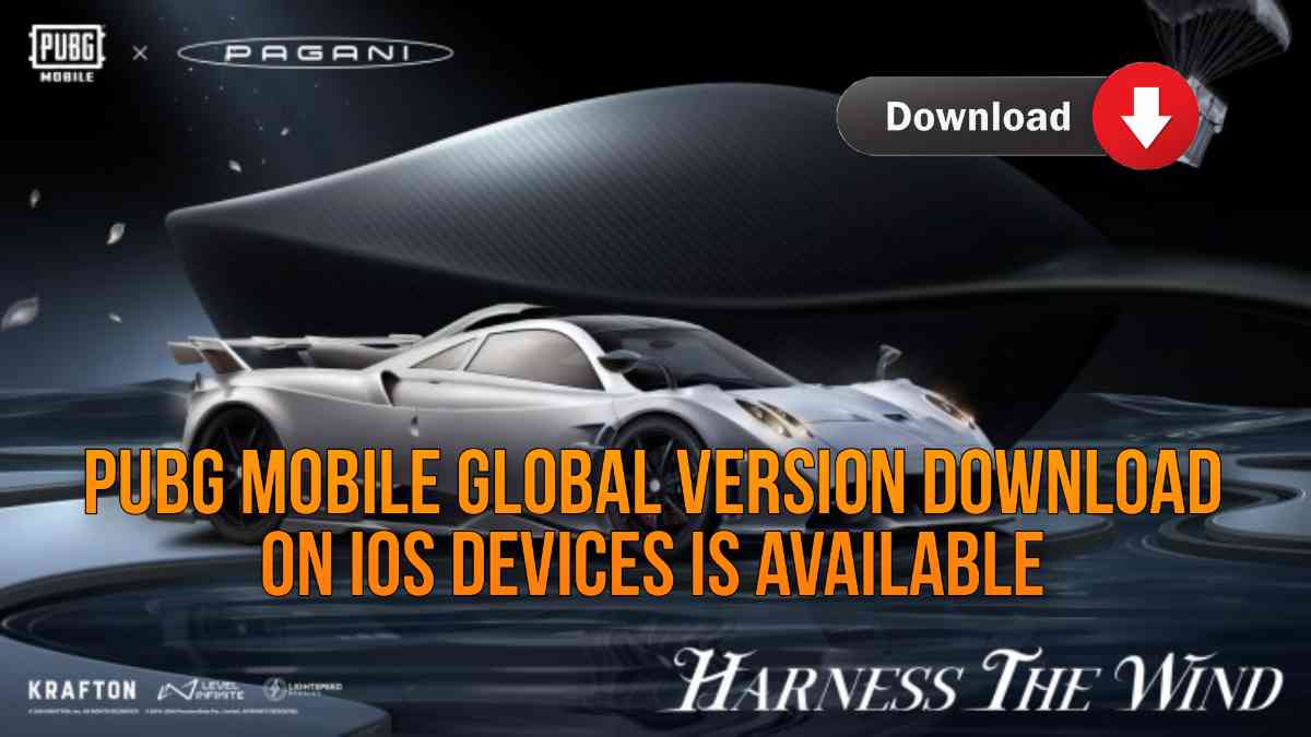 PUBG Mobile Global Version Download on IOS devices is available