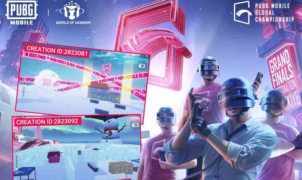 PUBG Mobile WoW Mode brings PMGC 2023 themed decoration