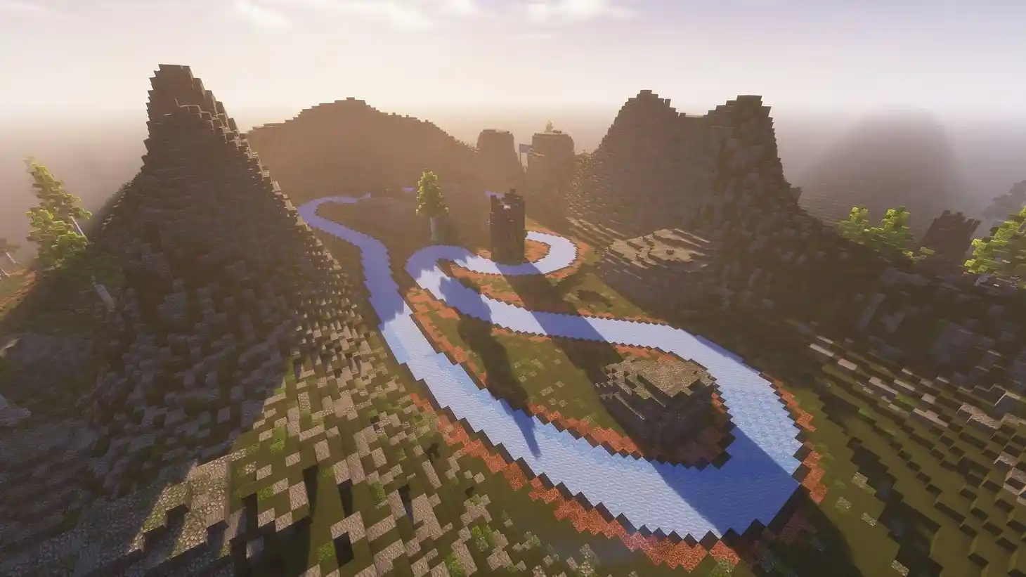 How to Build Race Track in Minecraft