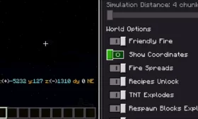 How to Show Coordinates in Minecraft