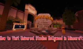 How to Visit Universal Studios Hollywood in Minecraft
