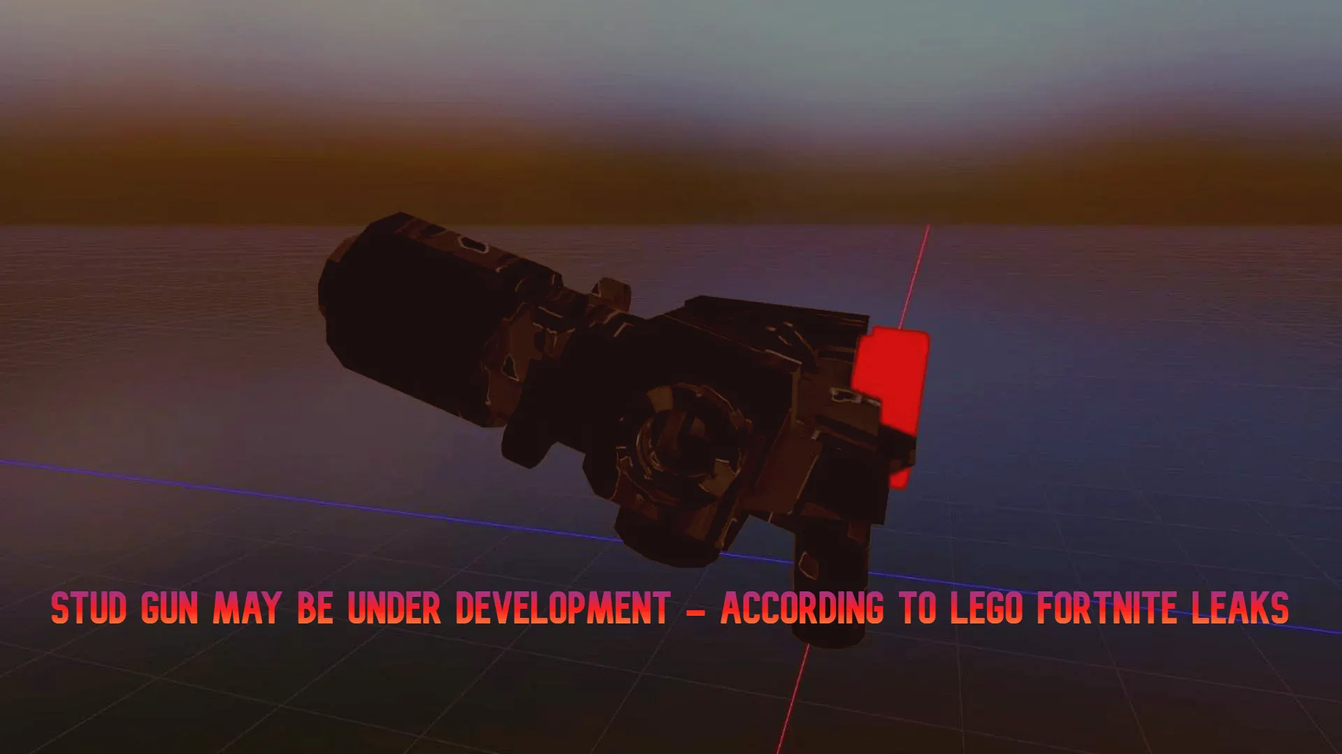Stud Gun May Be Under Development - According to LEGO Fortnite Leaks