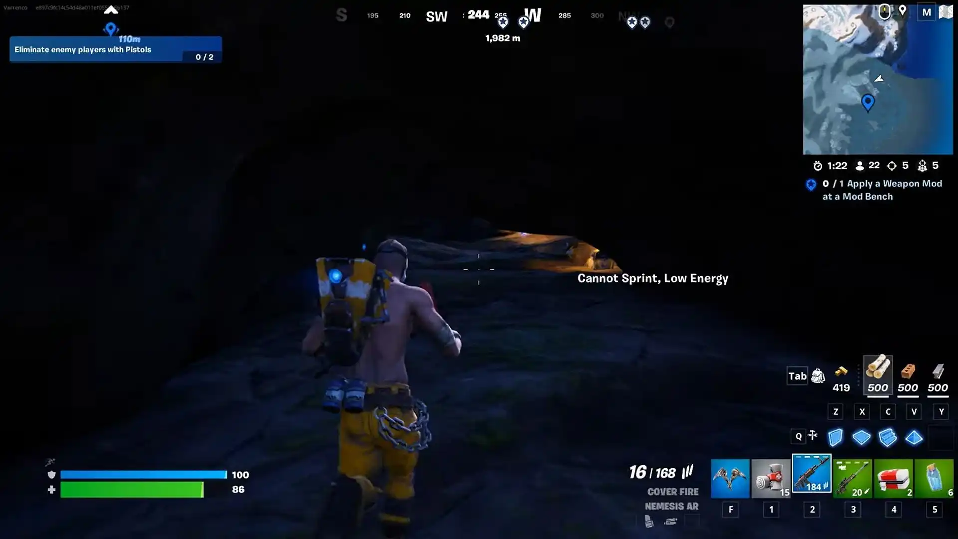 Where is the Cave in Fortnite Chapter 5 Season 1?