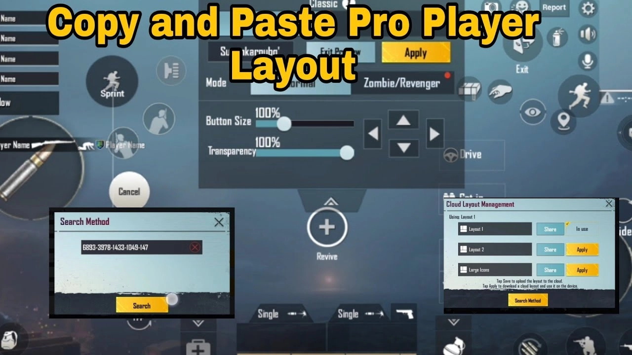 How to Share Sensitivity & Control Layout in BGMI